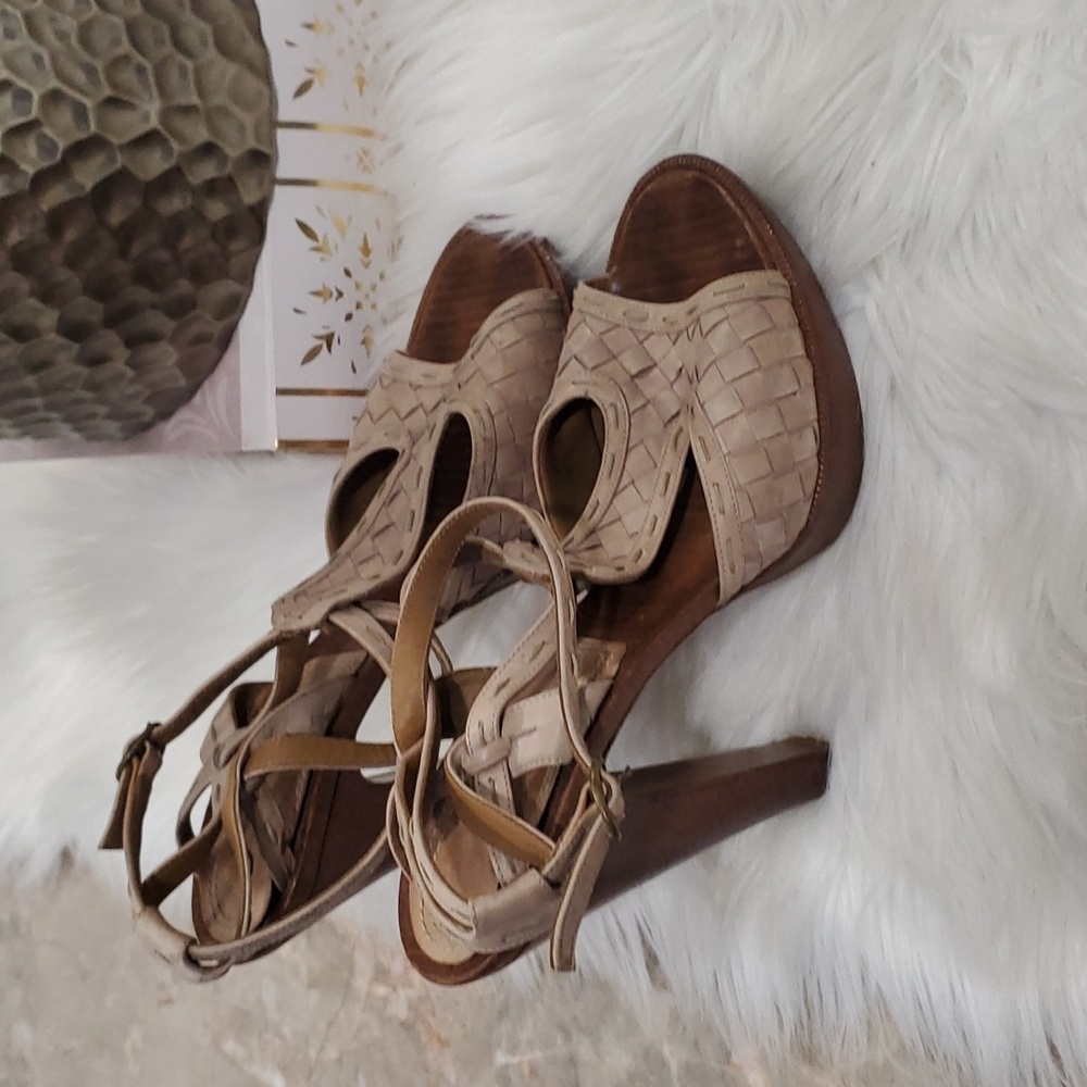 Bottega Veneta  platform slingback sandals heels shoe  size 39 - Picture 15 of 16